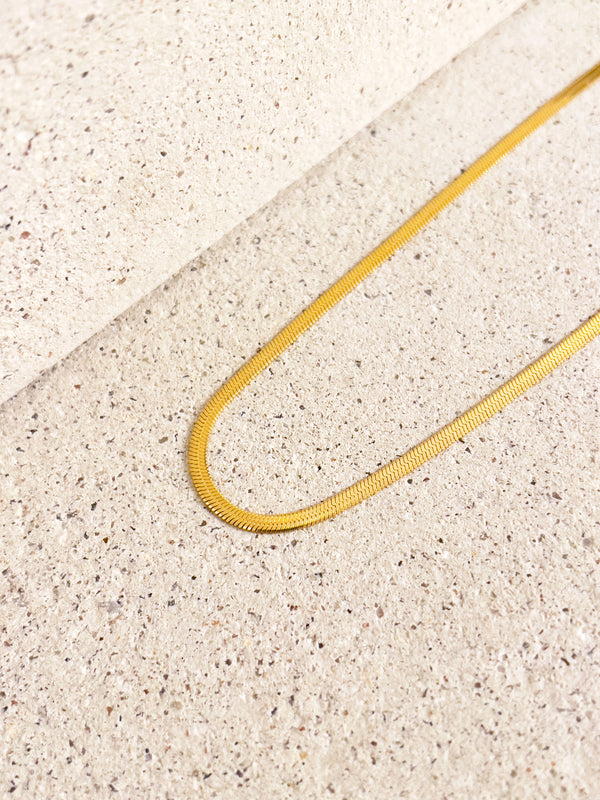 Anywhere - Thin Snake Chain Necklace (2MM)