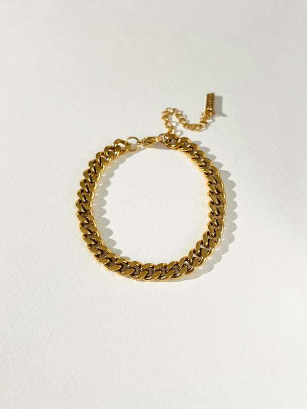 Havana - Chunky Curb Chain Bracelet (6MM)