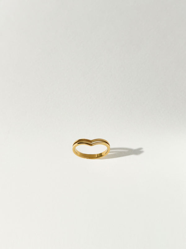 Heartfelt - Double Wishbone Ring
