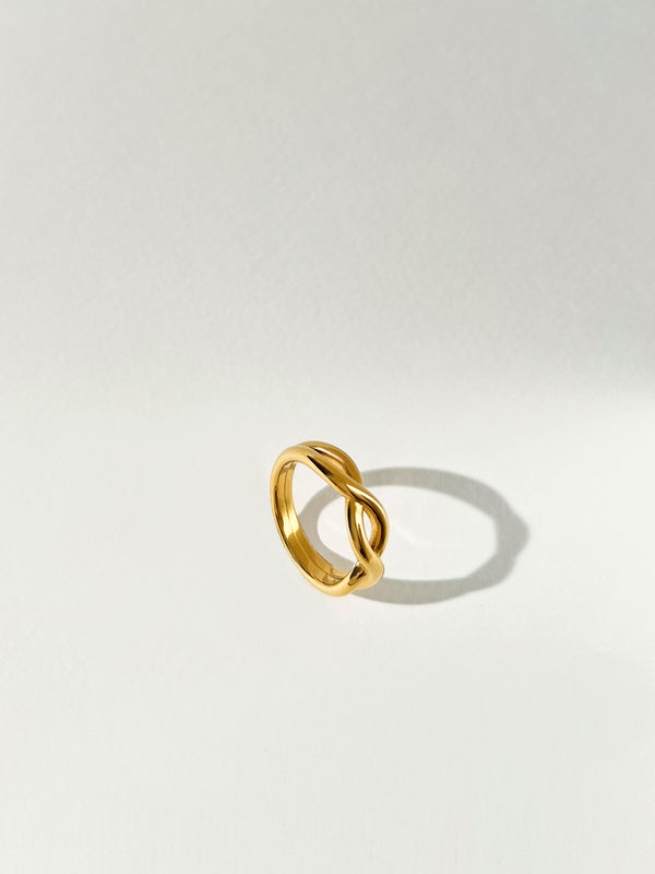 Synthesis - Twist Weave Cut-Out Ring