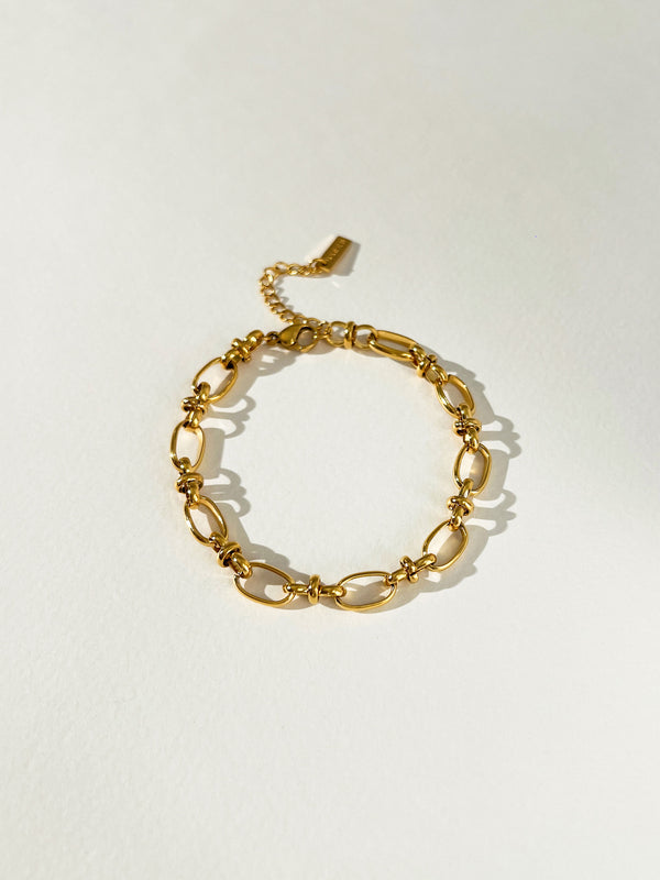 Theodore - Chunky Oval Cable Chain Bracelet