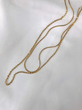 Vienna Double Contrast Chain Necklace