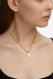 Attempt Moon Pendant Necklace