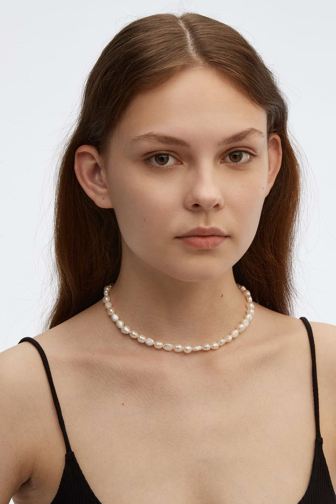 Camilla Large Pearl Choker Necklace