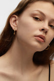 Cyprus Large Tube Hoop Earrings