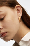 Sienna Twist Chunky Hoop Earrings