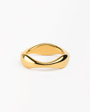 Fallen Ripple Slim Ring