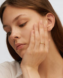 Iris Slim Round Band Ring
