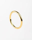 Iris Slim Round Band Ring