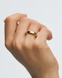 Lavender Curved Edge Ring